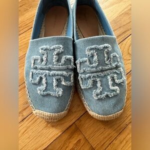 Tory Burch denim espadrille